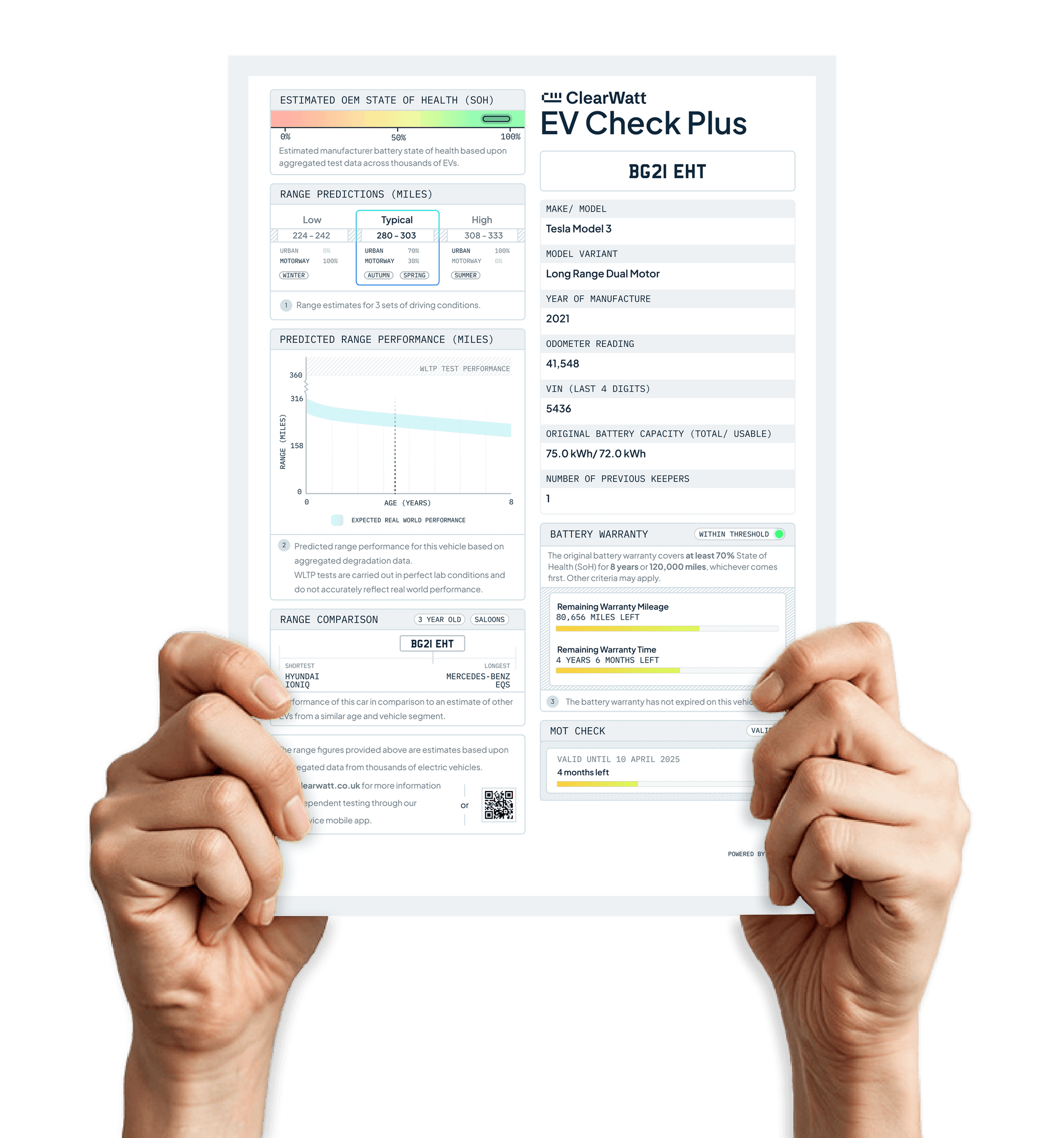 ClearWatt EV Check Plus preview
