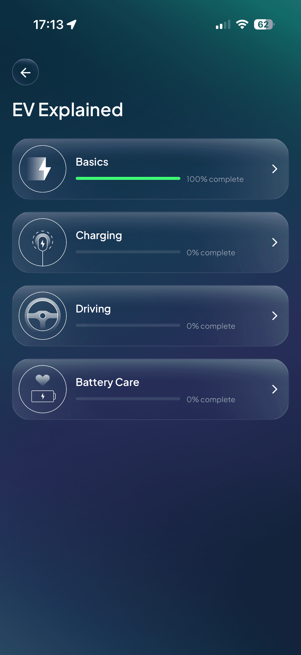 EV Copilot explained insights screen